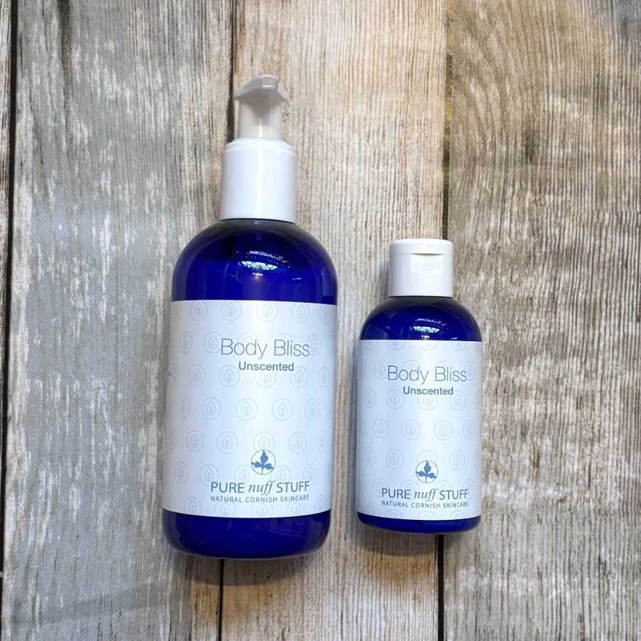 unscented body lotion from pure nuff stuff